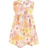 image:imageHudson Baby Infant and Toddler Girls Cotton Dress and Cardigan SetPeach Love and Flowers