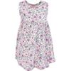 image:imageHudson Baby Infant and Toddler Girls Cotton Dress and Cardigan SetPink Purple Pretty Floral