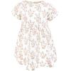 image:imageHudson Baby Infant and Toddler Girls Cotton Dress and Cardigan SetPink Taupe Floral