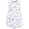 image:imageHudson Baby Infant and Toddler Girls Cotton Dress and Cardigan SetPurple Butterfly Floral