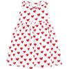 image:imageHudson Baby Infant and Toddler Girls Cotton Dress and Cardigan SetRed Hearts