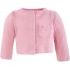 image:imageHudson Baby Infant and Toddler Girls Cotton Dress and Cardigan SetSoft Painted Floral