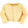 image:imageHudson Baby Infant and Toddler Girls Cotton Dress and Cardigan SetSunflower