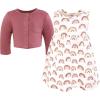 image:imageHudson Baby Infant and Toddler Girls Cotton Dress and Cardigan SetSunshine and Rainbows