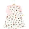 image:imageHudson Baby Infant and Toddler Girls Cotton Dress and Cardigan SetSweet Bakery