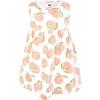 image:imageHudson Baby Infant and Toddler Girls Cotton Dress and Cardigan SetSweet Peach