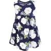 image:imageHudson Baby Infant and Toddler Girls Cotton Dress and Cardigan SetWhite Peonies