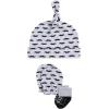 image:imageHudson Baby Unisex Baby Caps Mittens and Socks Set 06 MonthsLittle Mustache