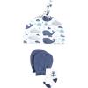 image:imageHudson Baby Unisex Baby Caps Mittens and Socks Set 06 MonthsSea Friends