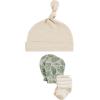 image:imageHudson Baby Unisex Baby Caps Mittens and Socks Set 06 MonthsWild Leaf Safari