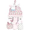 image:imageHudson Baby Unisex Baby Caps Mittens and Socks Set 06 MonthsWild Rose Modern Floral