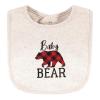 image:imageHudson Baby Unisex Baby Cotton Bib and Sock Set Cowgirl One SizeBaby Bear Plaid