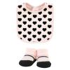 image:imageHudson Baby Unisex Baby Cotton Bib and Sock Set Cowgirl One SizeBestie Leopard