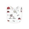 image:imageHudson Baby Unisex Baby Cotton Bib and Sock Set Cowgirl One SizeChristmas Scene