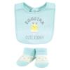 image:imageHudson Baby Unisex Baby Cotton Bib and Sock Set Cowgirl One SizeEggstra Cute