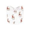 image:imageHudson Baby Unisex Baby Cotton Bib and Sock Set Cowgirl One SizeFancy Rudolph