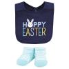 image:imageHudson Baby Unisex Baby Cotton Bib and Sock Set Cowgirl One SizeHoppy Easter