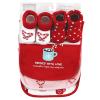 image:imageHudson Baby Unisex Baby Cotton Bib and Sock Set Cowgirl One SizeHot Cocoa