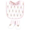 image:imageHudson Baby Unisex Baby Cotton Bib and Sock Set Cowgirl One SizeIce Cream