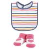 image:imageHudson Baby Unisex Baby Cotton Bib and Sock Set Cowgirl One SizeLove Family
