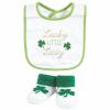 image:imageHudson Baby Unisex Baby Cotton Bib and Sock Set Cowgirl One SizeLucky Lady