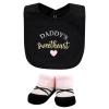 image:imageHudson Baby Unisex Baby Cotton Bib and Sock Set Cowgirl One SizeMom Dad Toile