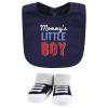 image:imageHudson Baby Unisex Baby Cotton Bib and Sock Set Cowgirl One SizeMommys Little Boy