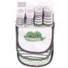 image:imageHudson Baby Unisex Baby Cotton Bib and Sock Set Cowgirl One SizePeas