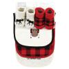 image:imageHudson Baby Unisex Baby Cotton Bib and Sock Set Cowgirl One SizeWinter Moose