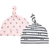 image:imageHudson Baby Unisex Baby Cotton Cap and Scratch Mitten SetBerry Floral