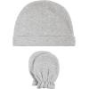 image:imageHudson Baby Unisex Baby Cotton Cap and Scratch Mitten SetBuffalo Plaid Bear