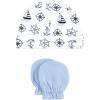 image:imageHudson Baby Unisex Baby Cotton Cap and Scratch Mitten SetCaptain