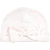 image:imageHudson Baby Unisex Baby Cotton Cap and Scratch Mitten SetDamask