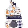 image:imageHudson Baby Unisex Baby Cotton Cap and Scratch Mitten SetForest