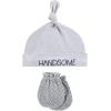 image:imageHudson Baby Unisex Baby Cotton Cap and Scratch Mitten SetHandsome