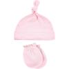 image:imageHudson Baby Unisex Baby Cotton Cap and Scratch Mitten SetLeopard