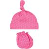 image:imageHudson Baby Unisex Baby Cotton Cap and Scratch Mitten SetLeopard