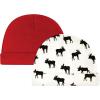 image:imageHudson Baby Unisex Baby Cotton Cap and Scratch Mitten SetMoose