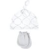 image:imageHudson Baby Unisex Baby Cotton Cap and Scratch Mitten SetRose