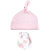 image:imageHudson Baby Unisex Baby Cotton Cap and Scratch Mitten SetRose