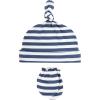 image:imageHudson Baby Unisex Baby Cotton Cap and Scratch Mitten SetSail the Sea