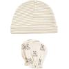 image:imageHudson Baby Unisex Baby Cotton Cap and Scratch Mitten SetTeddy Bears