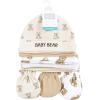 image:imageHudson Baby Unisex Baby Cotton Cap and Scratch Mitten SetTeddy Bears