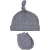 image:imageHudson Baby Unisex Baby Cotton Cap and Scratch Mitten SetVintage Little Man