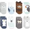 image:imageHudson Baby Unisex Baby Cotton Rich Baby Terry Socks 16PackArctic Animals