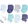image:imageHudson Baby Unisex Baby Cotton Rich Baby Terry Socks 16PackGray Whale