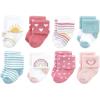 image:imageHudson Baby Unisex Baby Cotton Rich Baby Terry Socks 16PackModern Rainbow