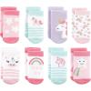 image:imageHudson Baby Unisex Baby Cotton Rich Baby Terry Socks 16PackMulticolor Unicorn