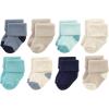 image:imageHudson Baby Unisex Baby Cotton Rich Baby Terry Socks 16PackNavy Taupe