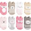 image:imageHudson Baby Unisex Baby Cotton Rich Baby Terry Socks 16PackPink Girl Woodland